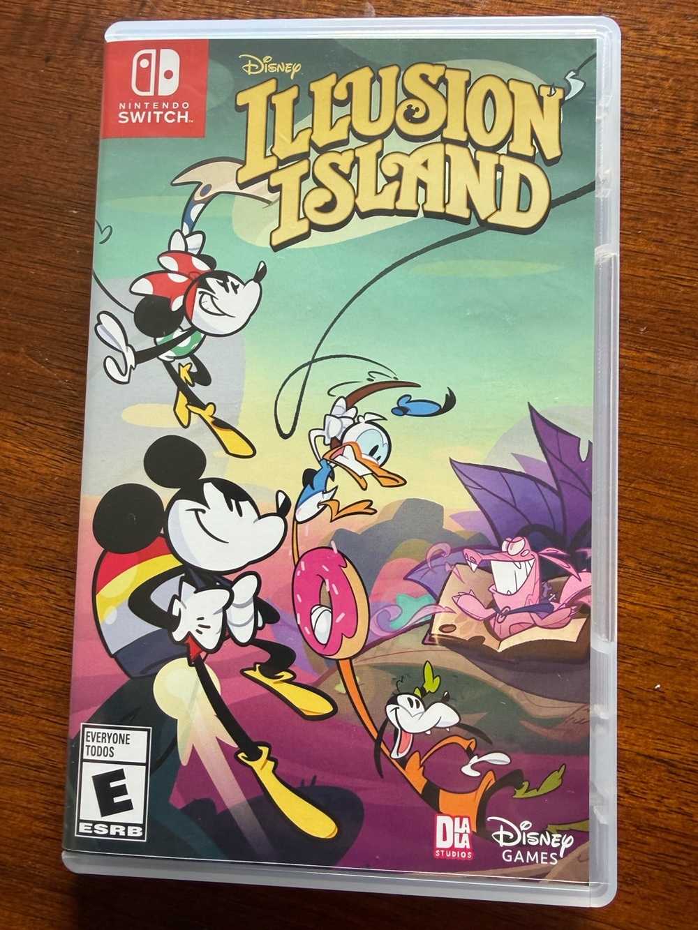 Nintendo Disney Illusion Island – Green & Yellow Cover Art